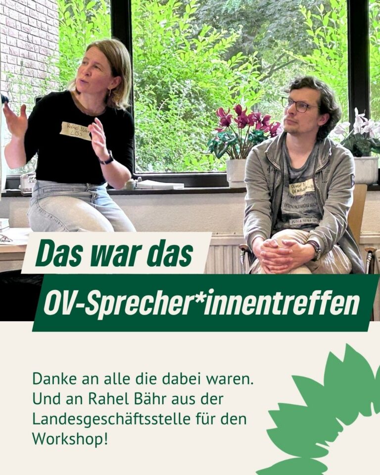 Das war unser OV-Sprecher*innen Treffen